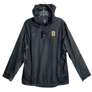 Nike Black Stock Training Hooded Jacket 707185 Size L